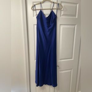 Zara Royal Blue Slip Dress